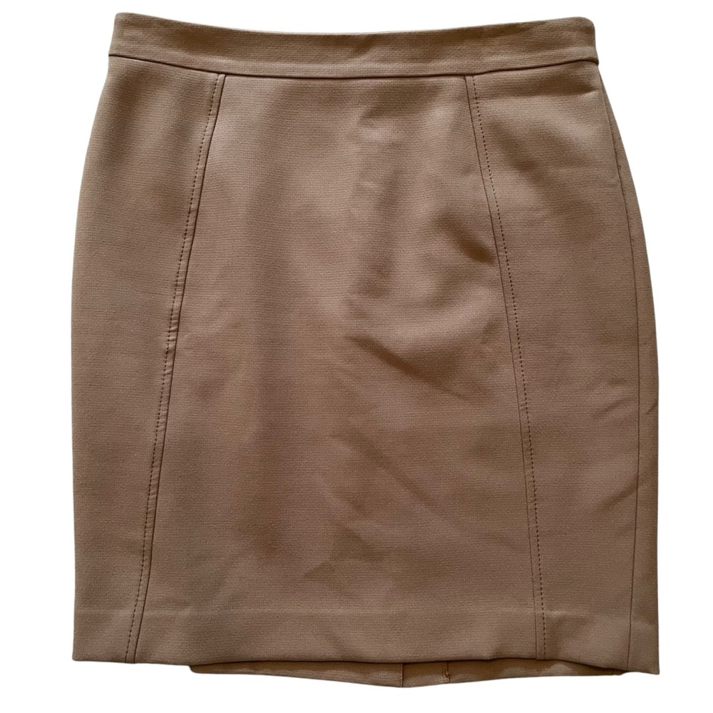 Halogen Tan Seam Detail Pencil Skirt 10P